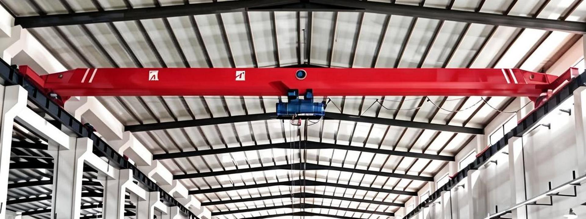 Single beam crane