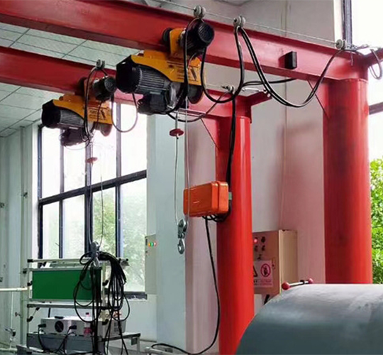 China Fixed Column Cantilever Crane