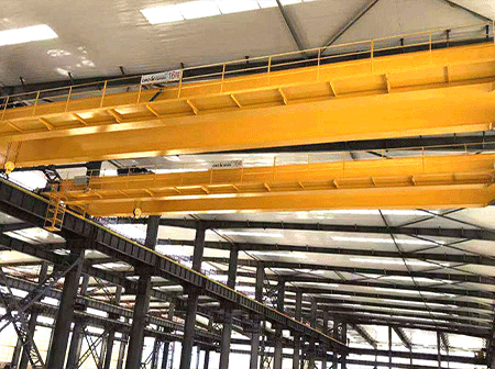 Qinhuangdao European Double Beam Crane Project in Hebei Province