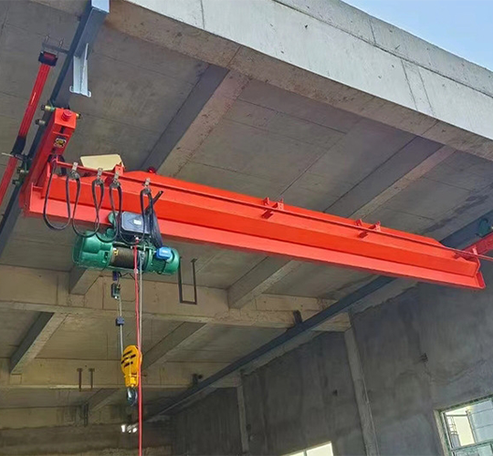 Single-Girder Suspended Crane
