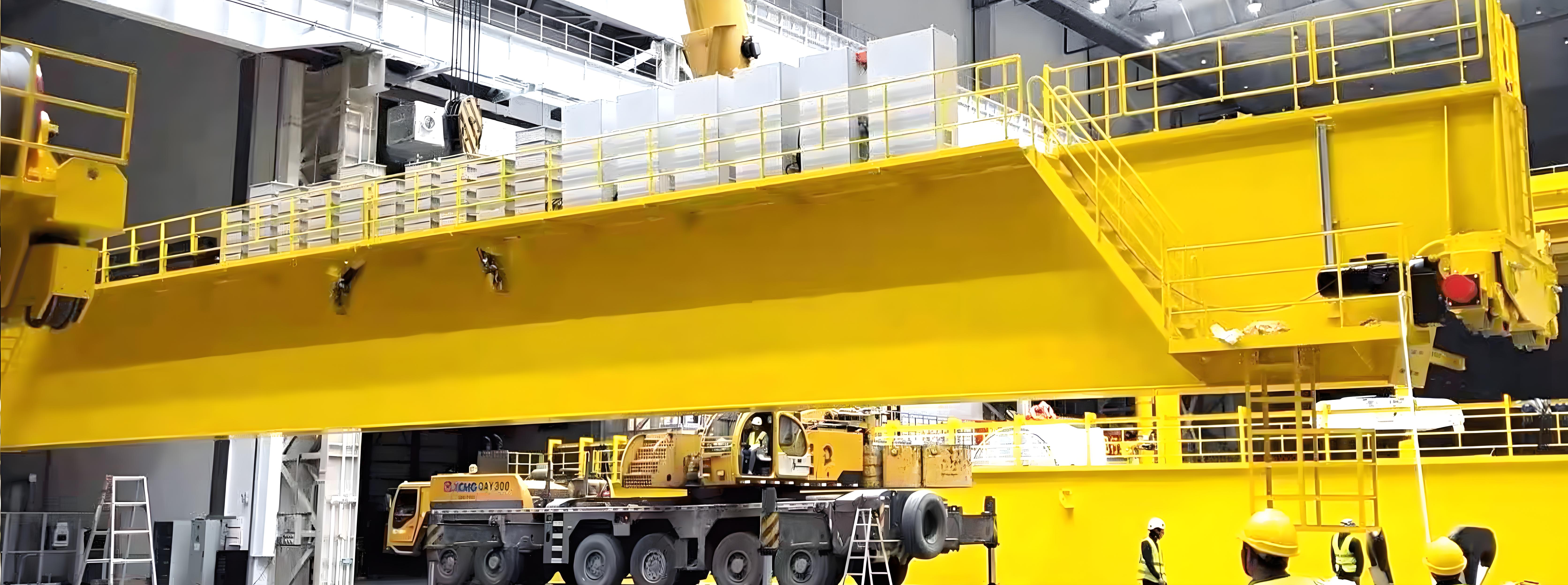 Double beam crane