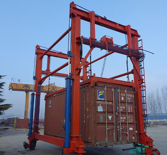 Container handling machine